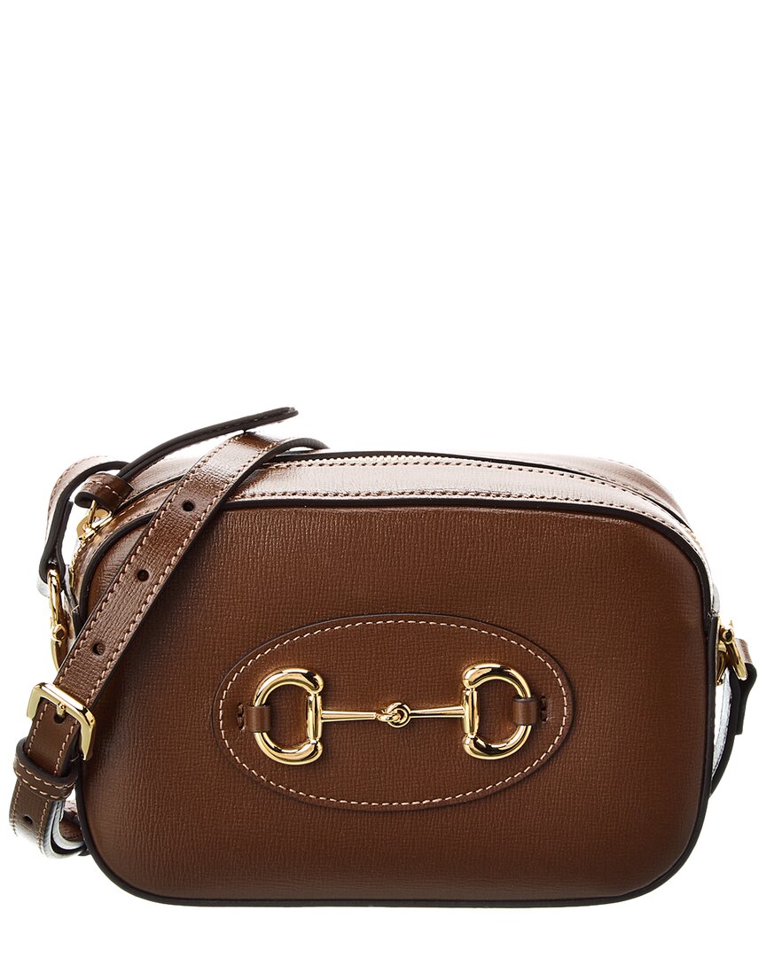 Luxury Gucci Trending 2025 Horsebit 1955 Small Leather Shoulder Bag