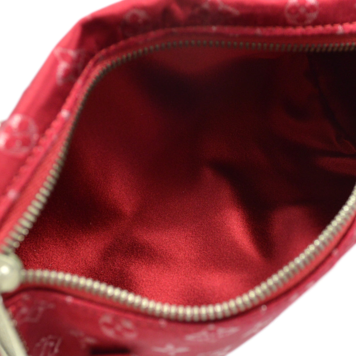 Louis Vuitton 2002 Red Monogram Satin Little Papillon M92353