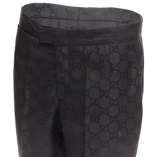 Gucci Tom Ford GG monogram tape dress pants