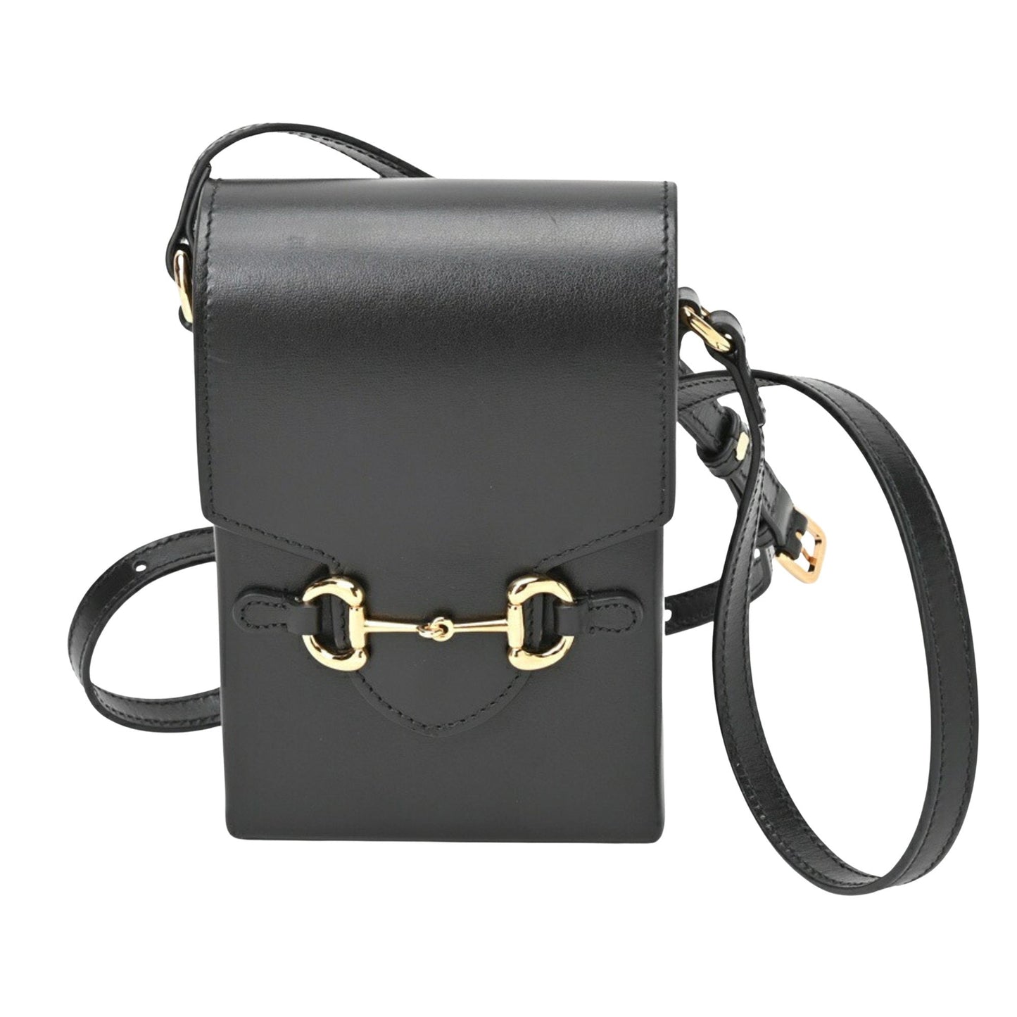 Gucci Horsebit  Leather Shoulder Bag ()