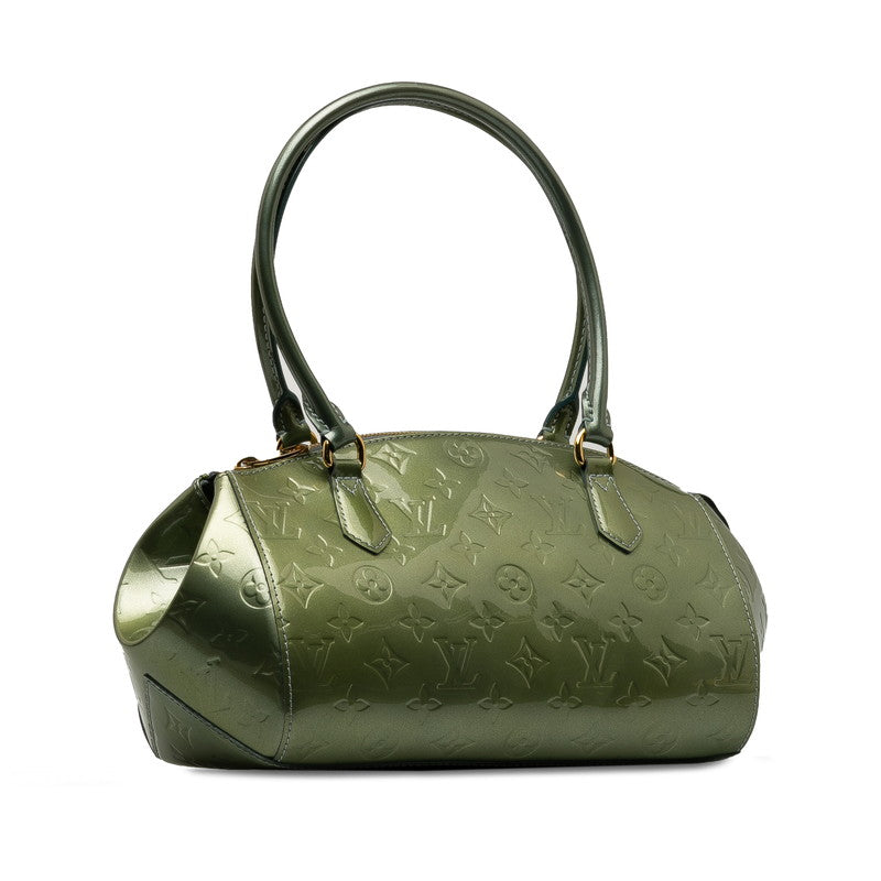 Louis Vuitton Monogram Vernis Shawwood PM Tote Bag M91560 Zivl Green Patent Leather  Louis Vuitton