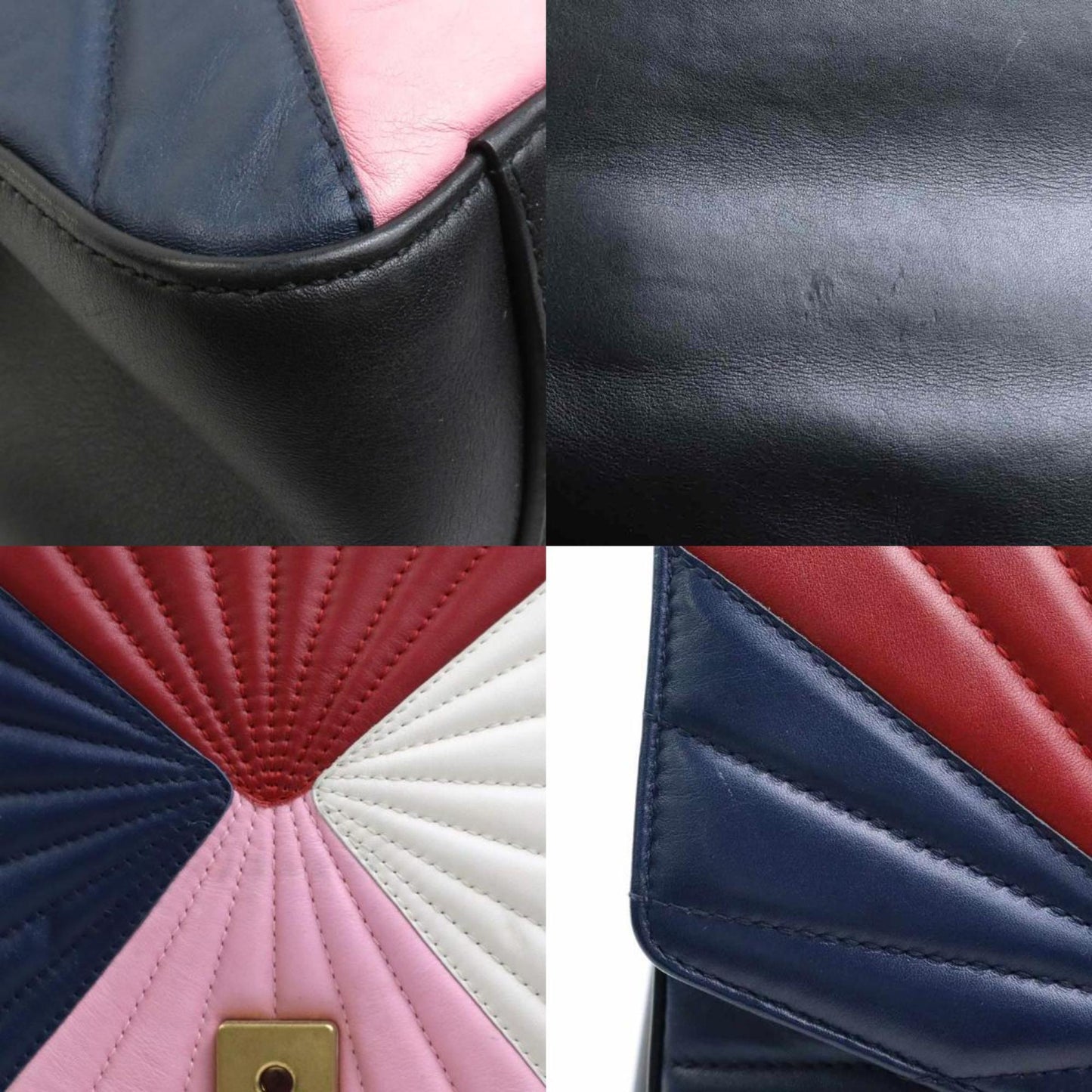 Gucci Queen Margaret  Leather Handbag ()