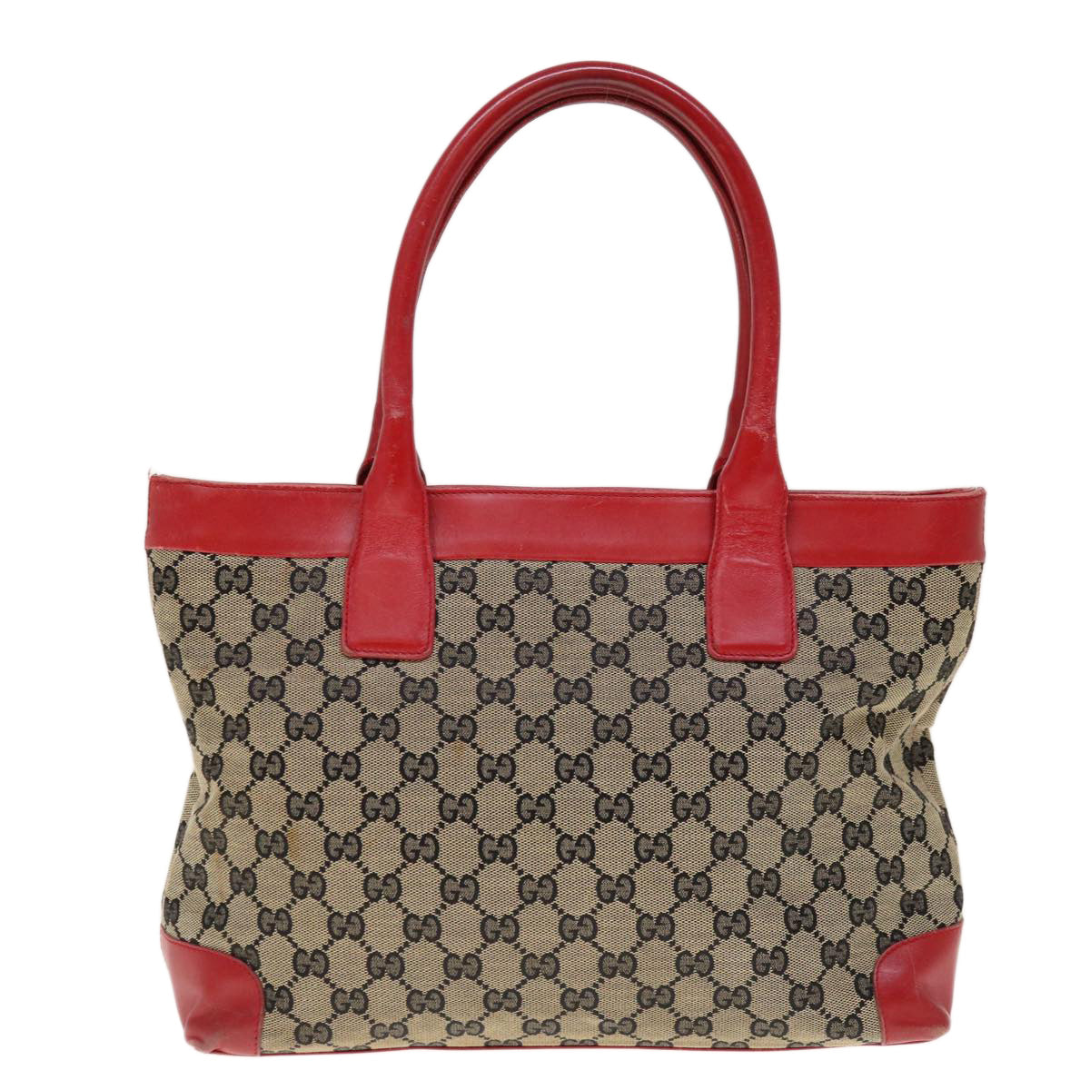 Gucci Gg Canvas  Canvas Tote Bag