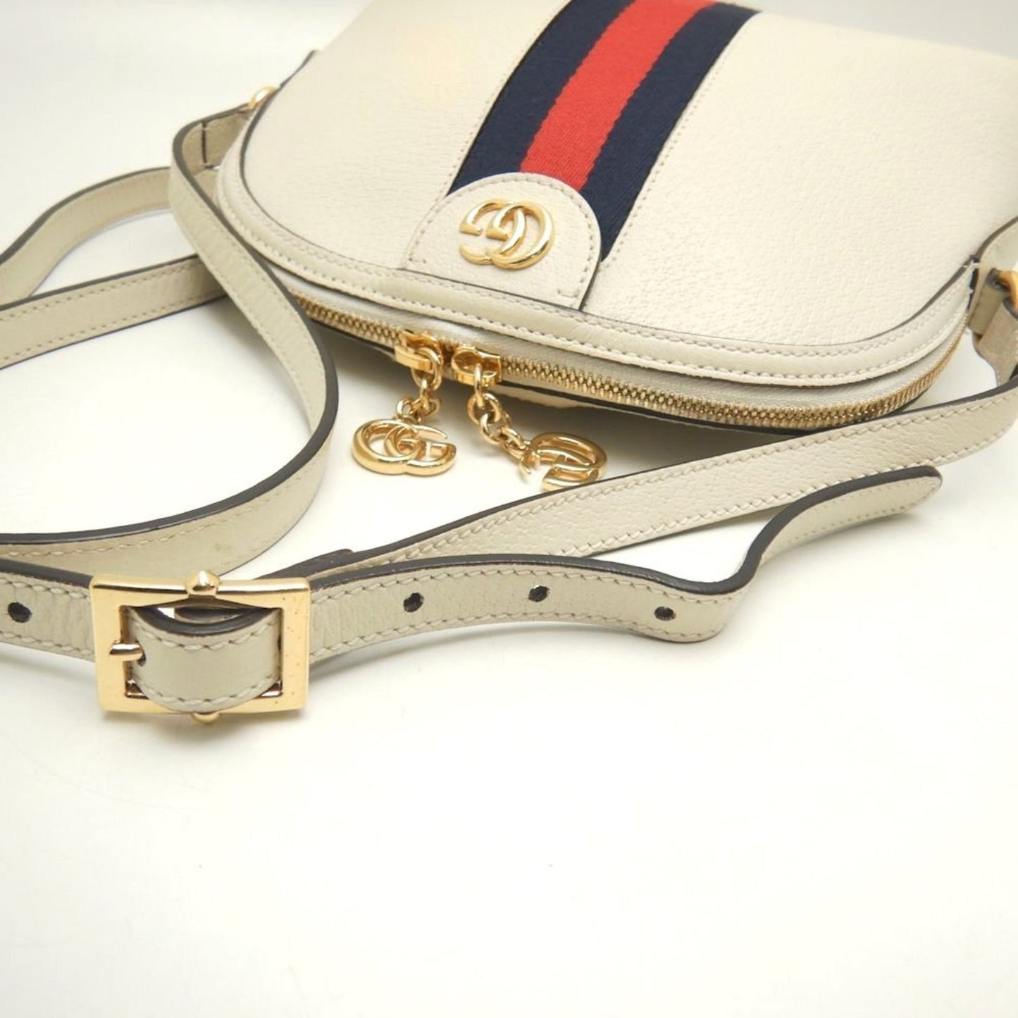 Gucci Ophidia  Leather Shoulder Bag ()
