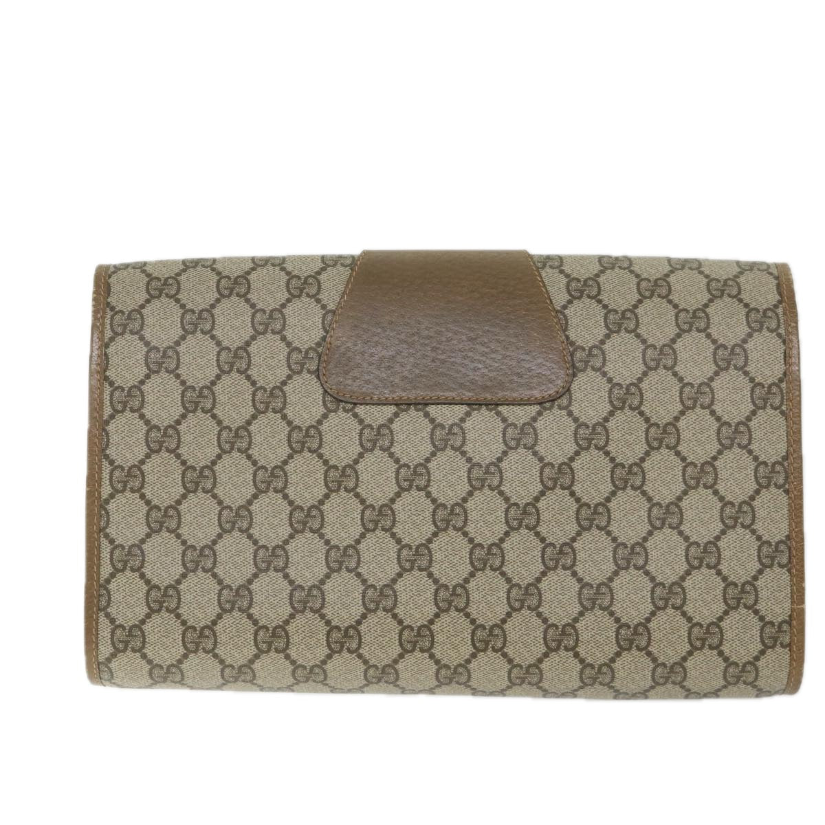 Gucci Gg Supreme  Canvas Clutch Bag ()
