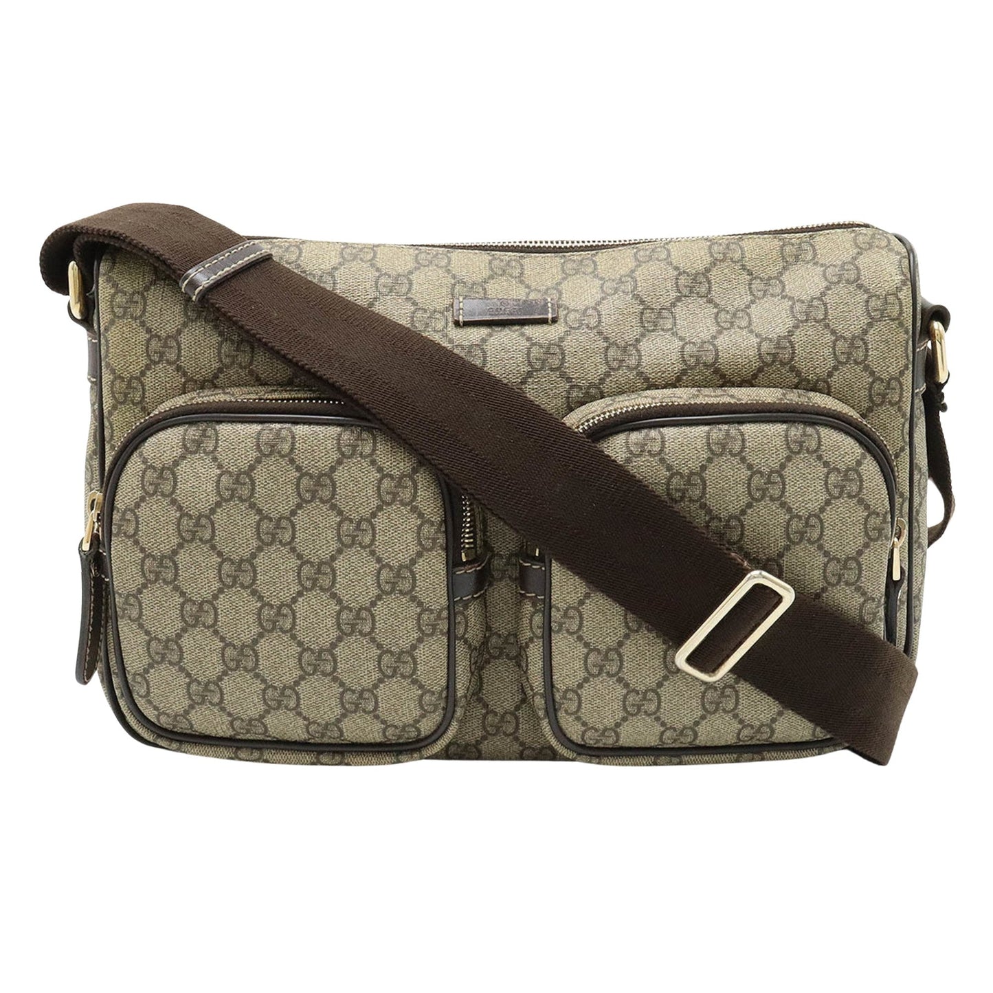 Luxury Gucci Trending 2025 Gg Supreme  Canvas Shopper Bag ()