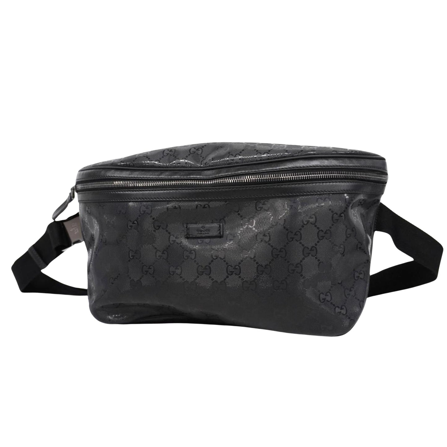 Luxury Gucci Trending 2025 Gg Imprimé  Patent Leather Clutch Bag ()