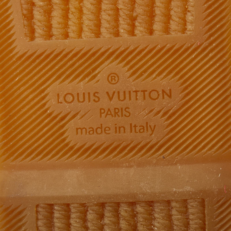 Louis Vuitton Espadrille Border Slipper Size 9 Red White Canvas Men Louis Vuitton
