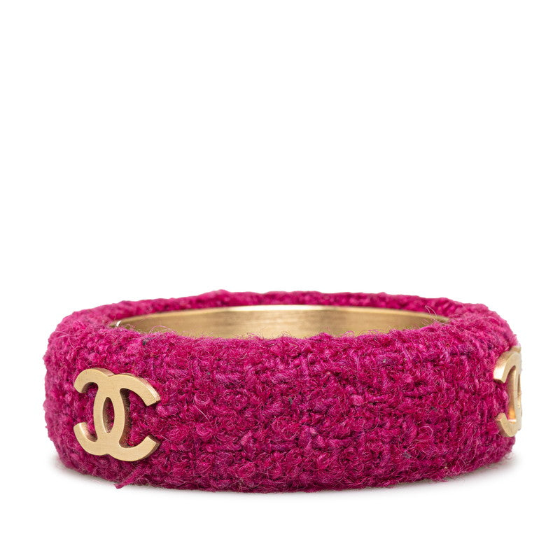 Chanel Coco Bangle Pearl G Tweed   Chanel