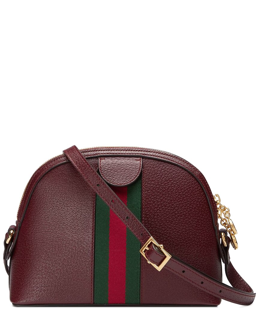 Luxury Gucci Trending 2025 Ophidia Small Leather Shoulder Bag