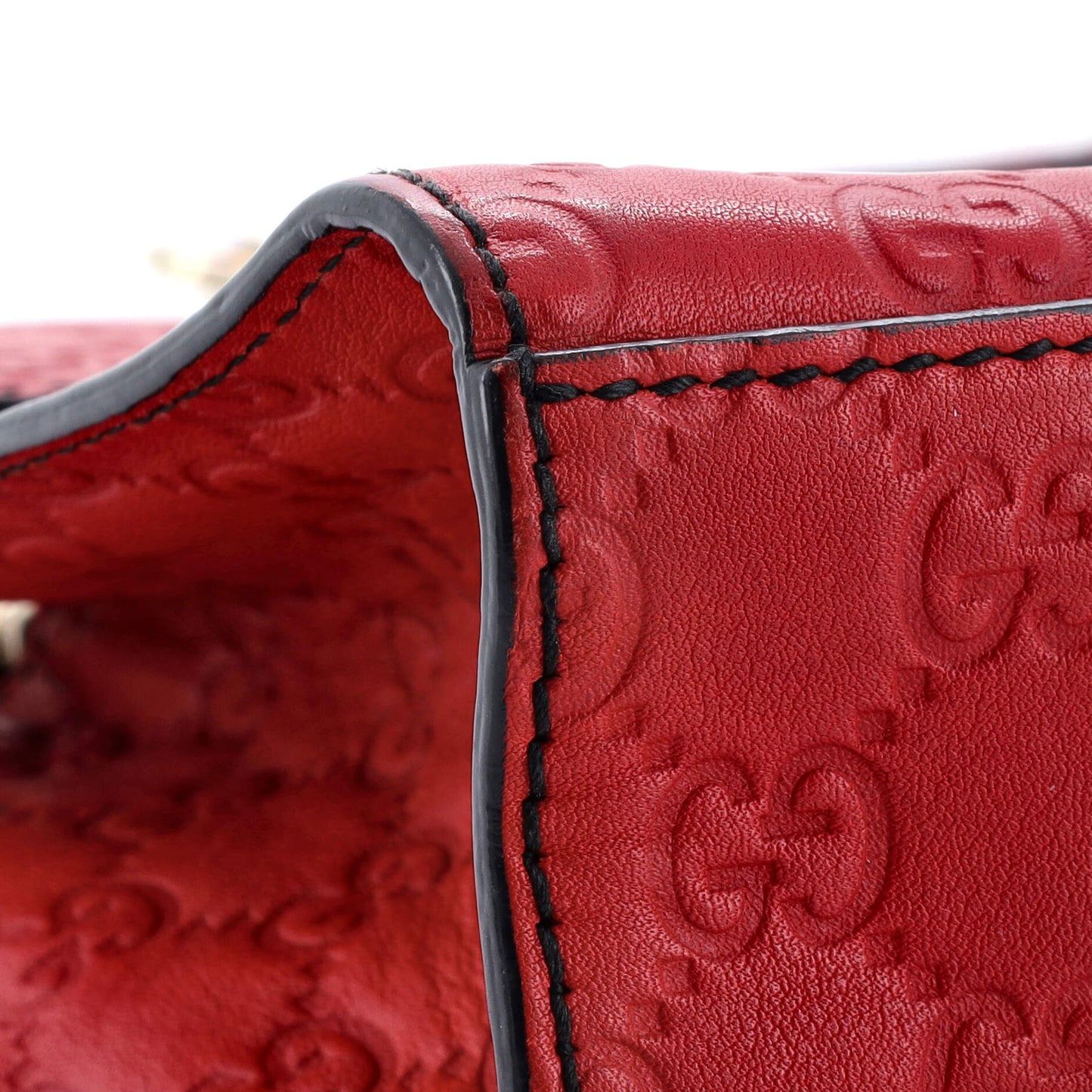 Emily Chain Flap Bag Guccissima Leather Medium