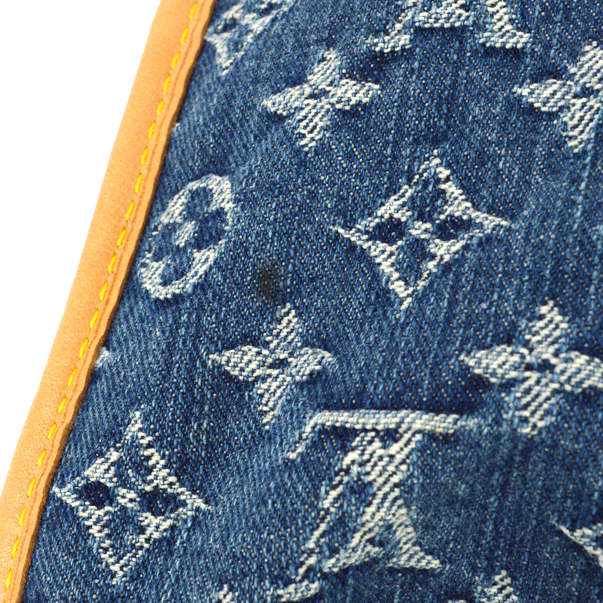 Louis Vuitton 2005 Monogram Denim Flat Shopper M95018