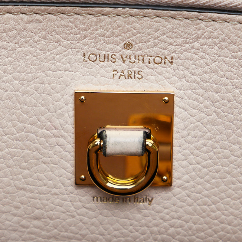 Louis Vuitton City Timer MM Handbag Shoulder Bag 2WAY M42496 Navy Beige  Leather  Louis Vuitton
