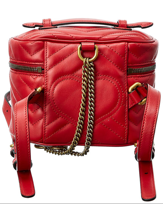 Gucci GG Marmont Mini Leather Backpack