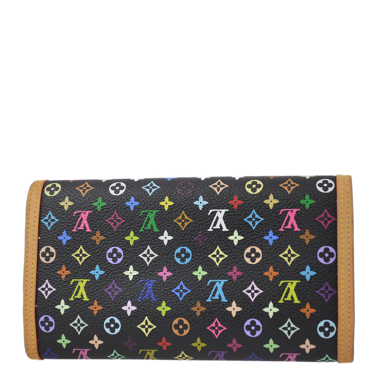 Louis Vuitton 2004 Multicolor Porte Tresor International Wallet M92658