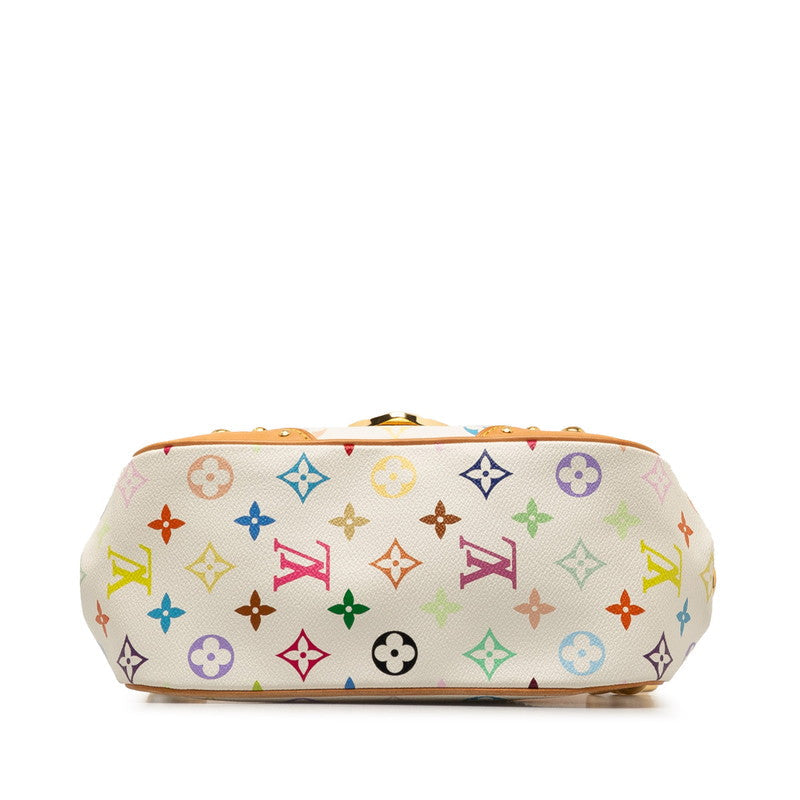 Louis Vuitton Multicolor Marilyn Handbag M40127 Bronze White PVC Leather  Louis Vuitton