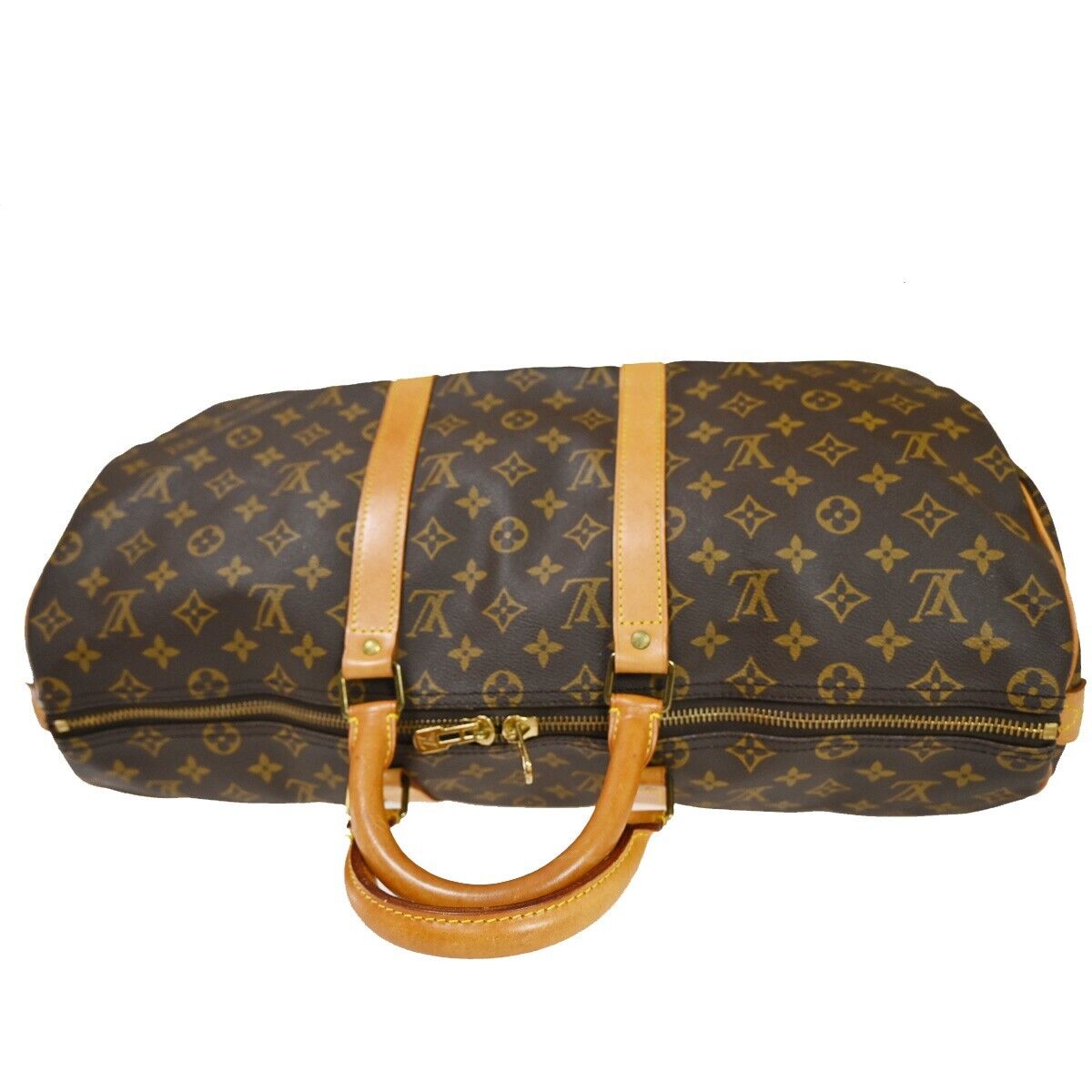 Louis Vuitton Keepall 50  Canvas Travel Bag ()