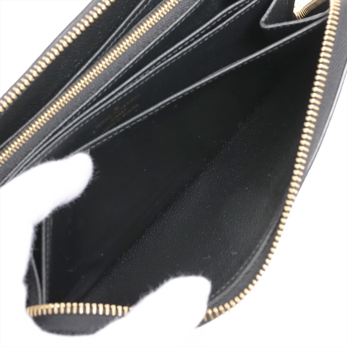 Louis Vuitton Bi-Color Monogram Implant Zippyr Wallet M80481 Noneir Round Zipper Wallet
