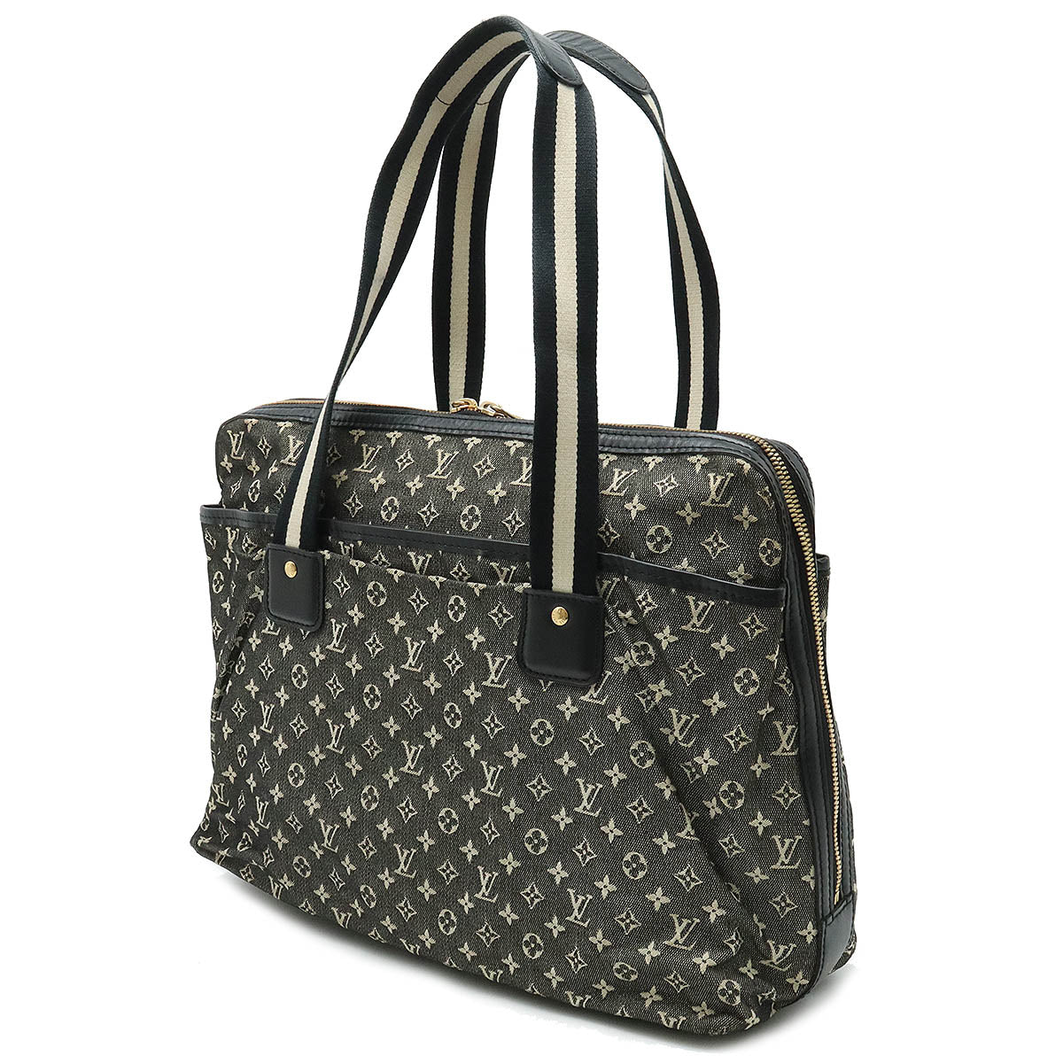 Louis Vuitton Louis Vuitton Monogram Mini  Tortoise Semi-Sder Black M92495