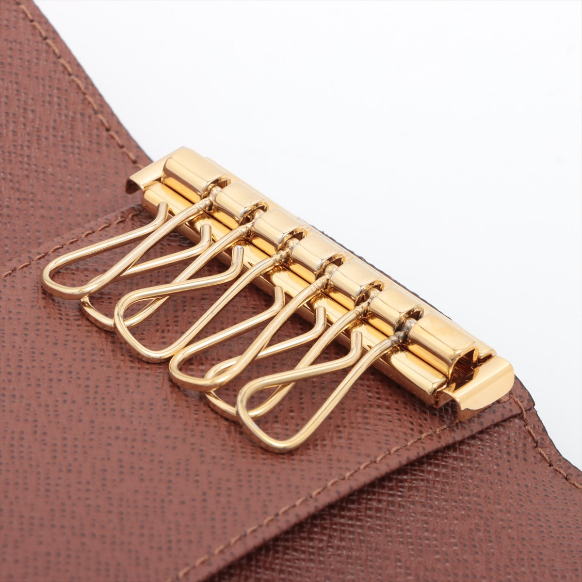 Louis Vuitton Monogram Multicell 6 M62630 Brown Keycase  Reaction
