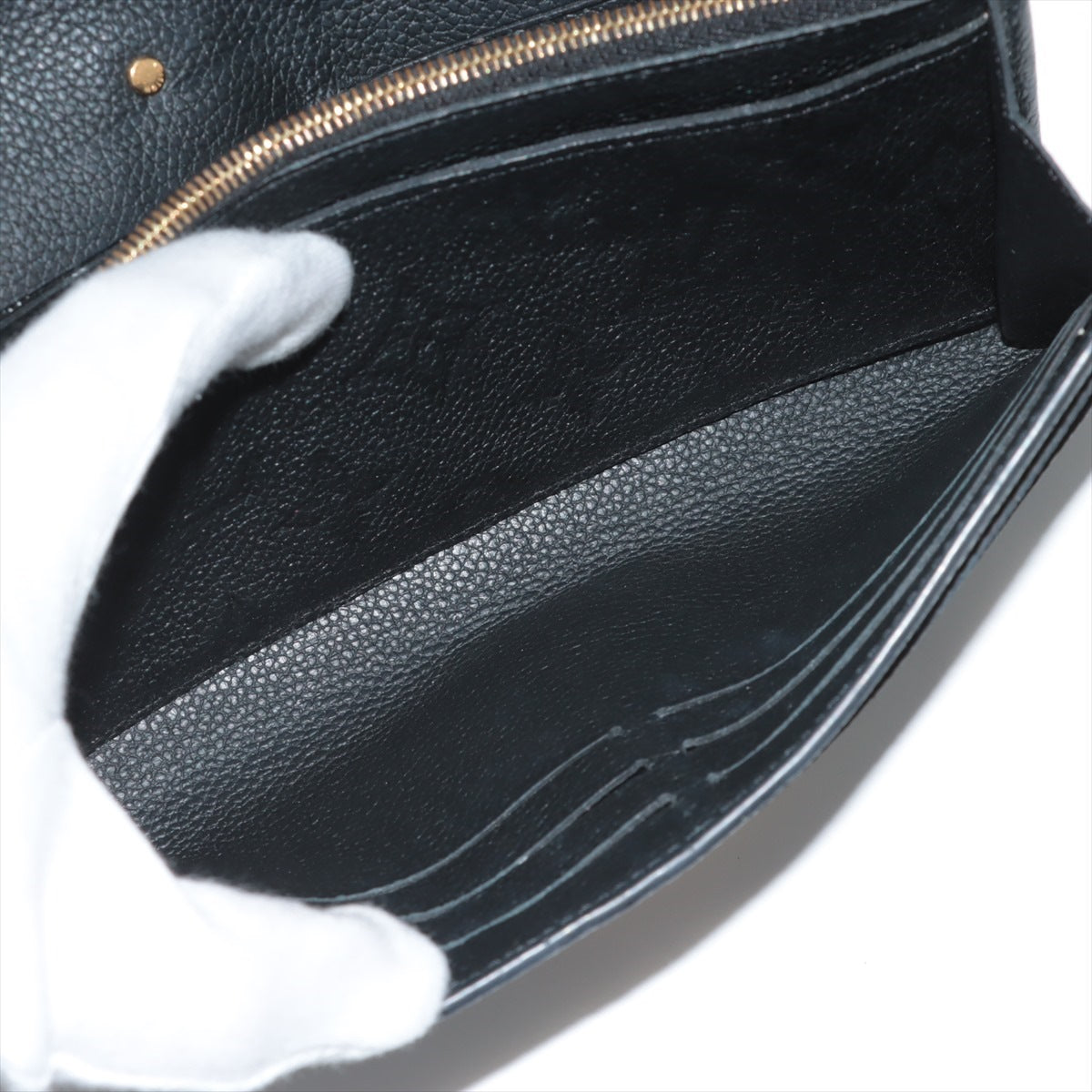 Louis Vuitton Monogram Amplant Portfolio M62458 Noneir Long Wallet