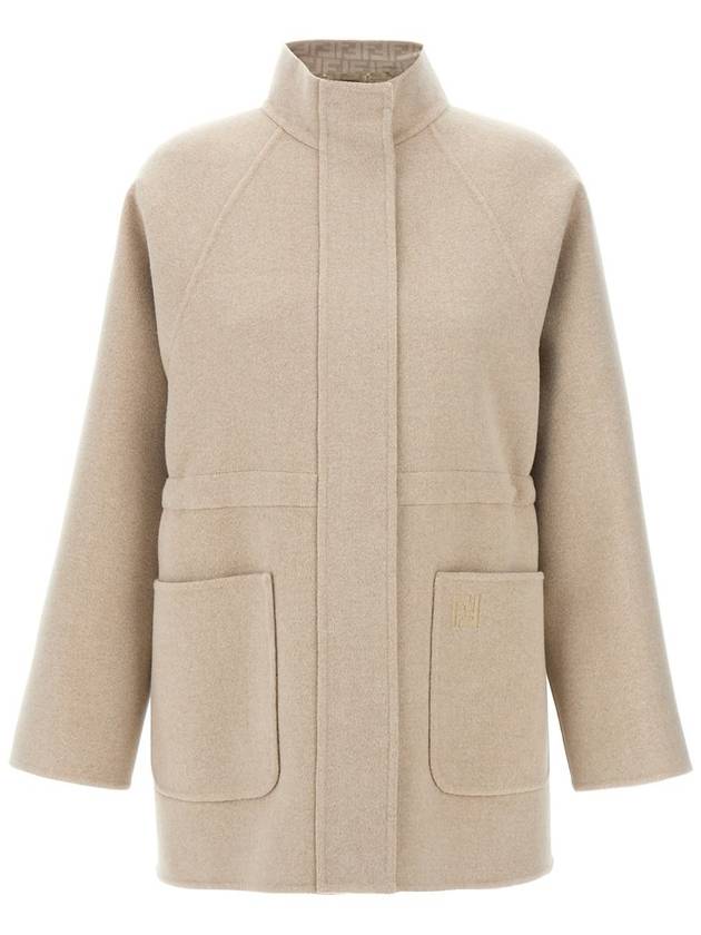 Luxury Fendi Luxury Fendi Ff Wool Parka