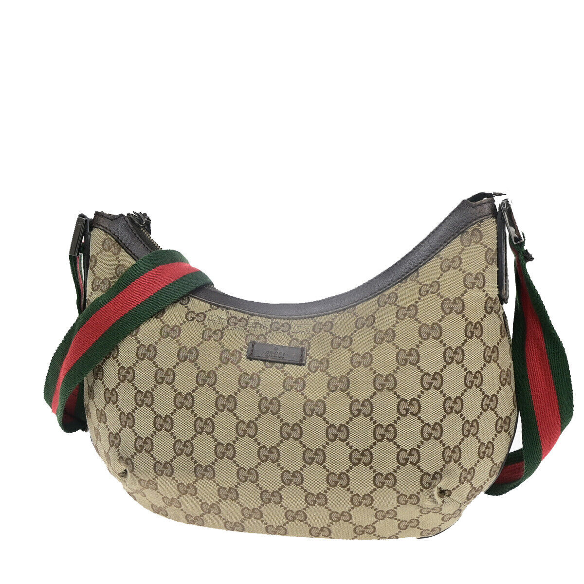 Luxury Gucci Trending 2025 Sherry  Canvas Shoulder Bag ()
