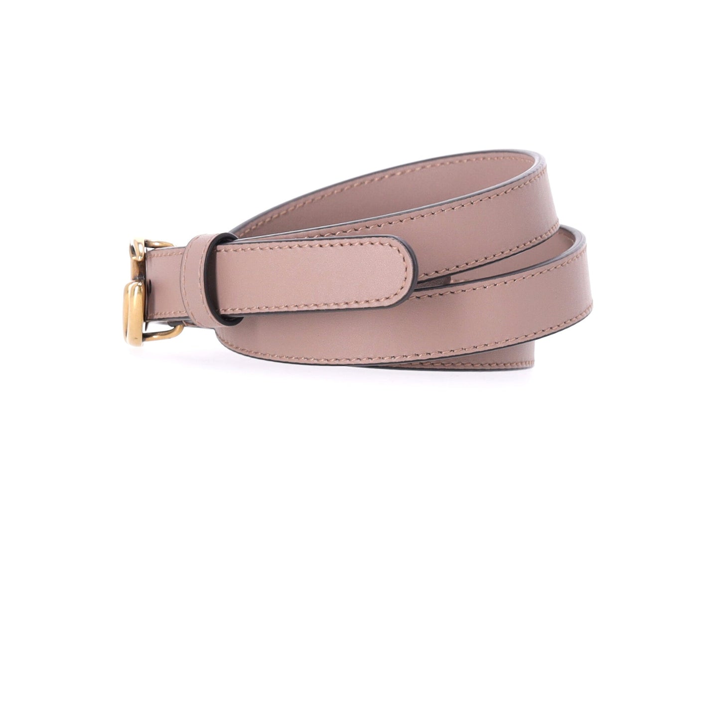 Gucci GG Marmont 90 Belt in Pink Leather