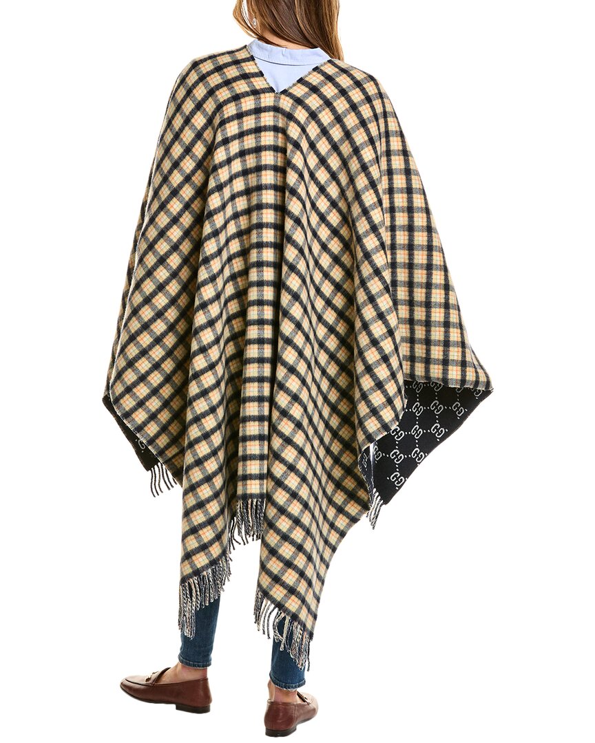 Gucci GG Wool Shawl