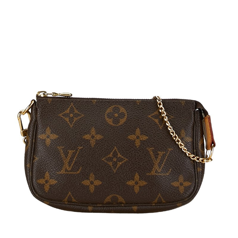 Louis Vuitton Monogram Mini-Accessoires M58009 Brown PVC Leather  Louis Vuitton
