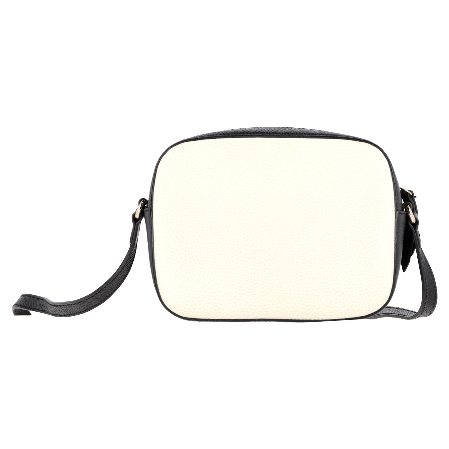 Gucci Soho Disco Shoulder Bag in White Grained Calfskin Leather