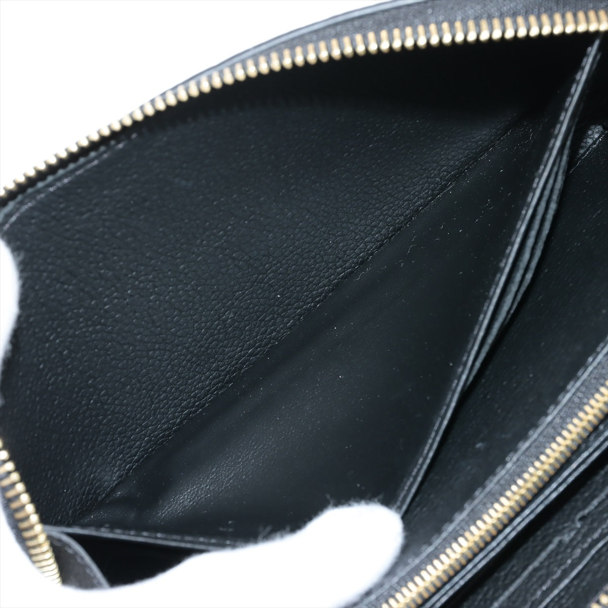 Louis Vuitton Monogram Amplant  Wallet M61864 Noneir Round Zip Wallet