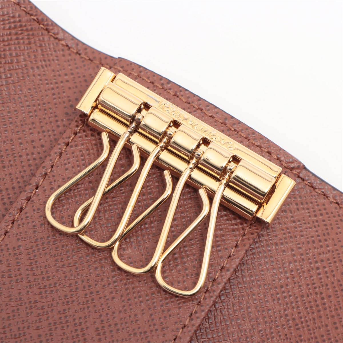 Louis Vuitton Monogram Multicell 4 M69517 Brown Keycase  Reaction