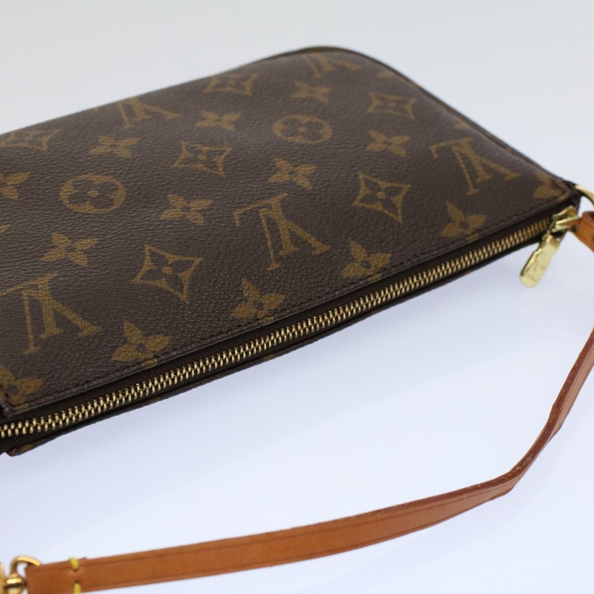Louis Vuitton Pochette Accessoires  Canvas Clutch Bag ()