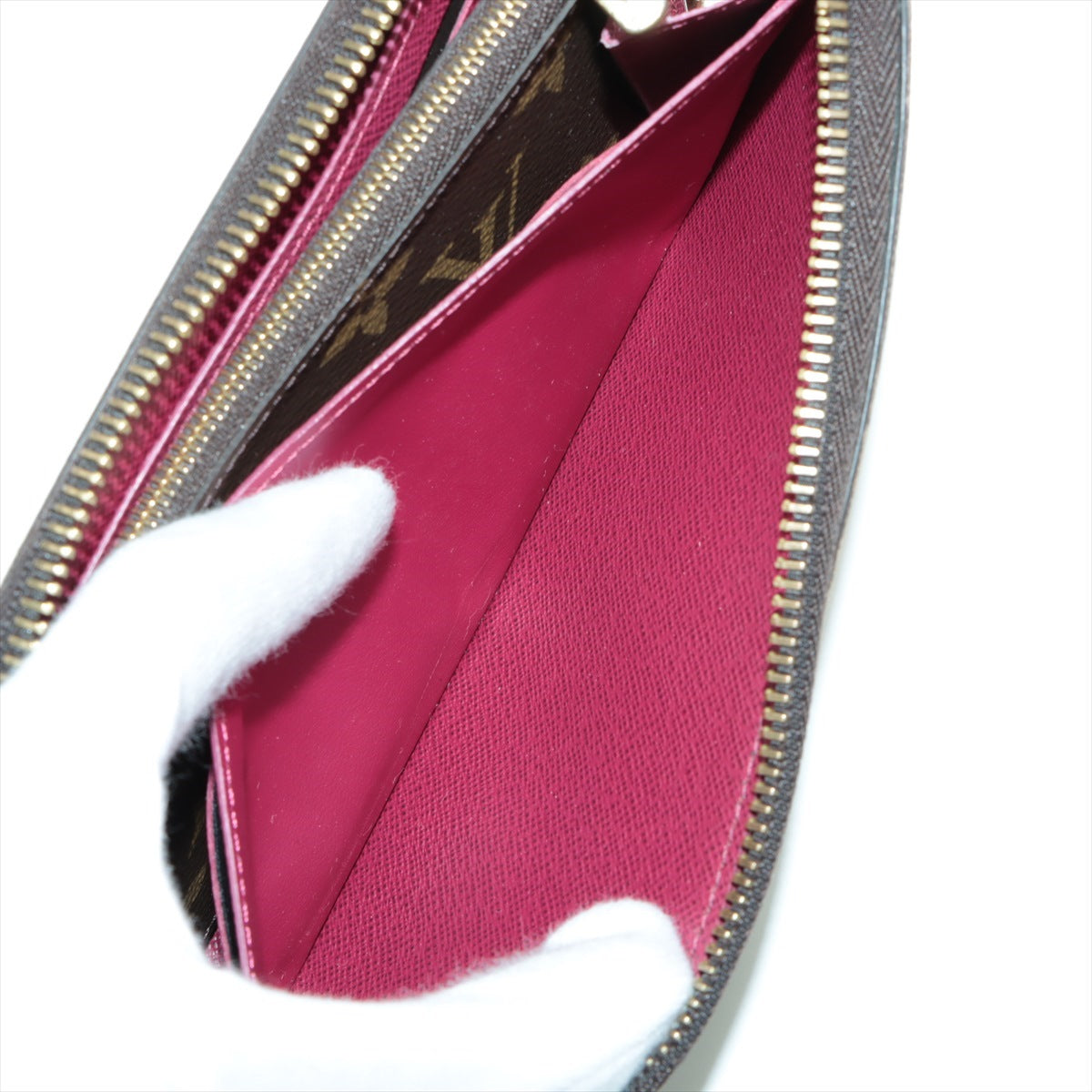 Louis Vuitton Monogram Portfolio Clemens M60742 Round  Wallet