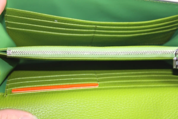 Luxury Hermes Wallet H569 Ladies Green