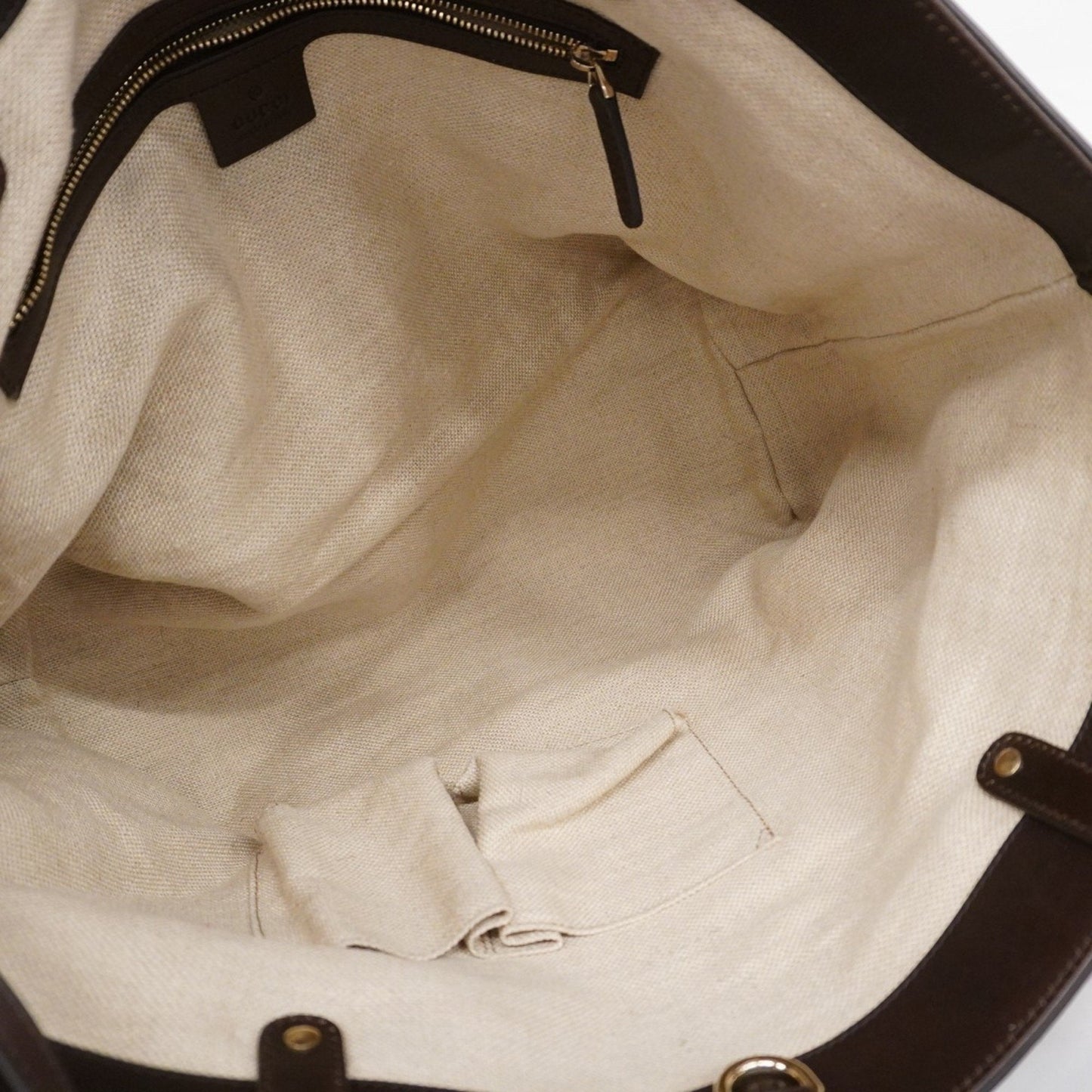 Gucci  Canvas Pouch Tote Bag