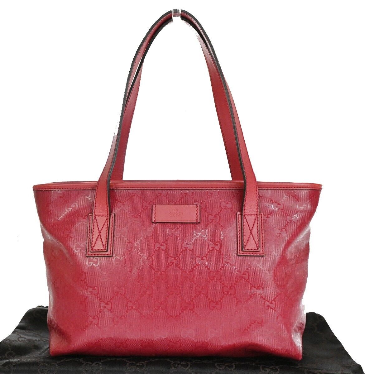 Gucci Imprime  Leather Shoulder Bag ()