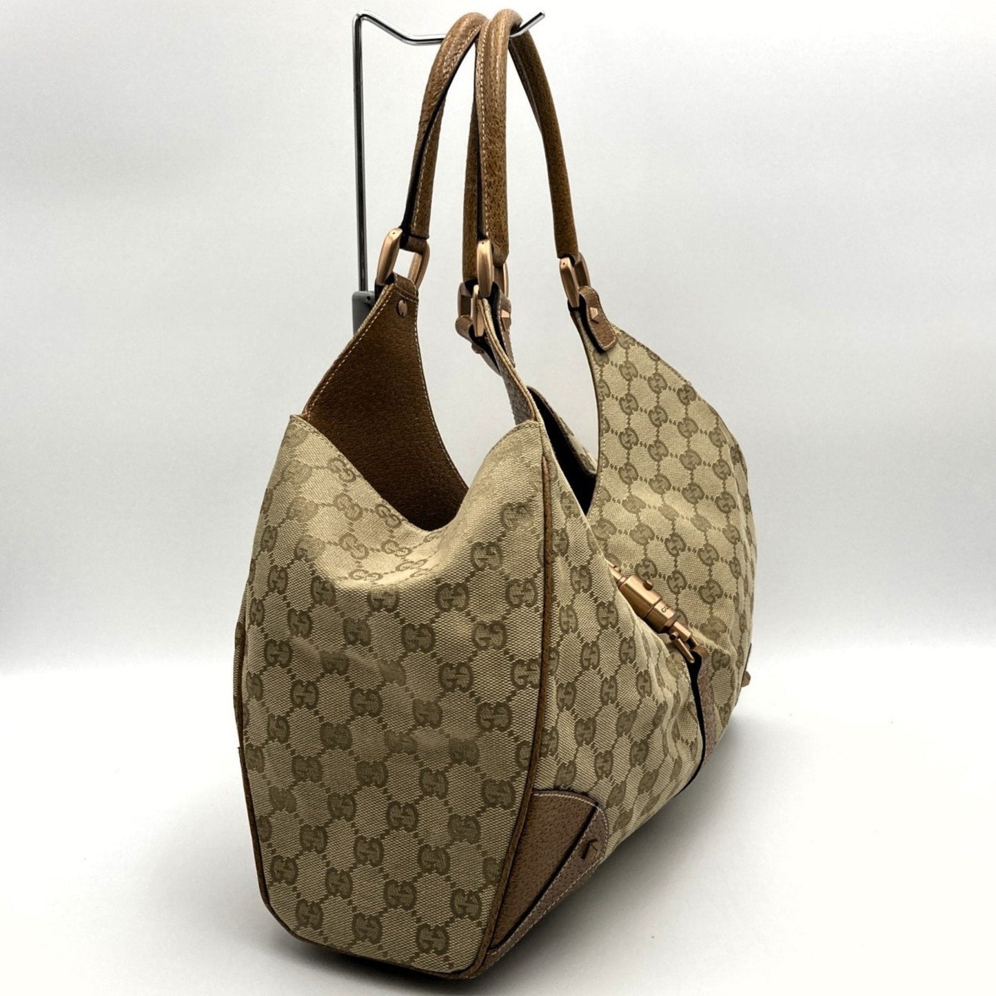 Luxury Gucci Trending 2025 Gg Canvas  Canvas Shoulder Bag ()