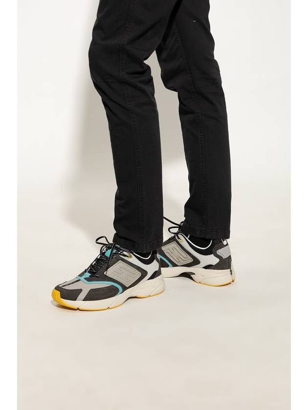 Luxury Fendi Faster Low Top Sneakers