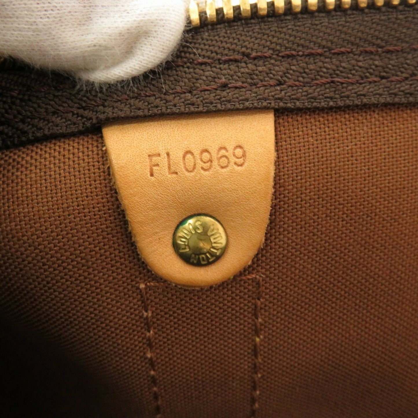 Louis Vuitton Keepall 50  Canvas Travel Bag ()
