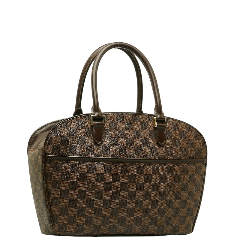 Louis Vuitton Damier Sarria Horizontal Handbag N51282 Eve Brown PVC Leather  Louis Vuitton