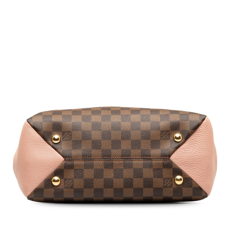 Louis Vuitton Brittany Handbag 2WAY N41674 Brown Pink PVC Leather  Louis Vuitton