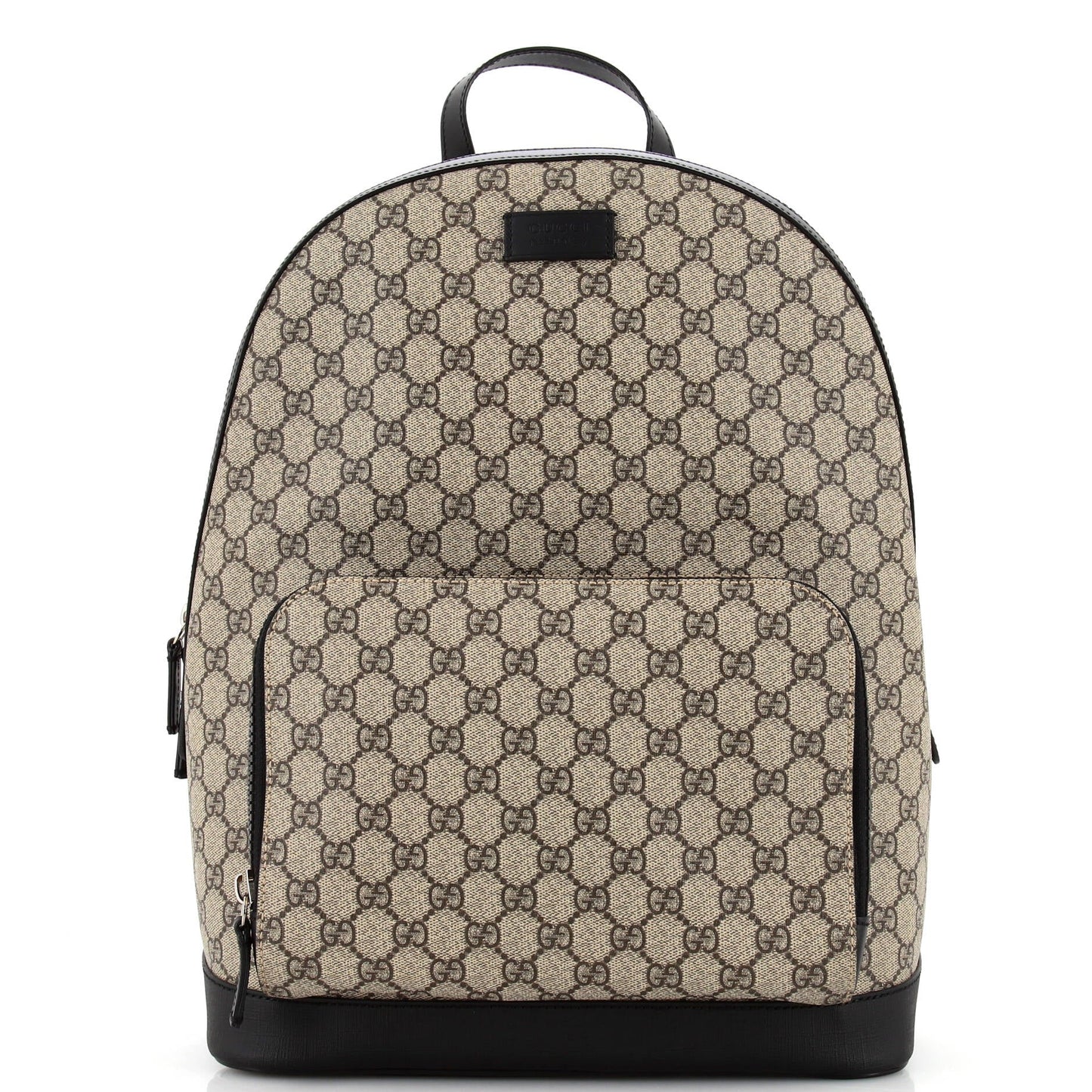 Luxury Gucci Trending 2025 Zip Pocket Backpack GG Coated Canvas Medium