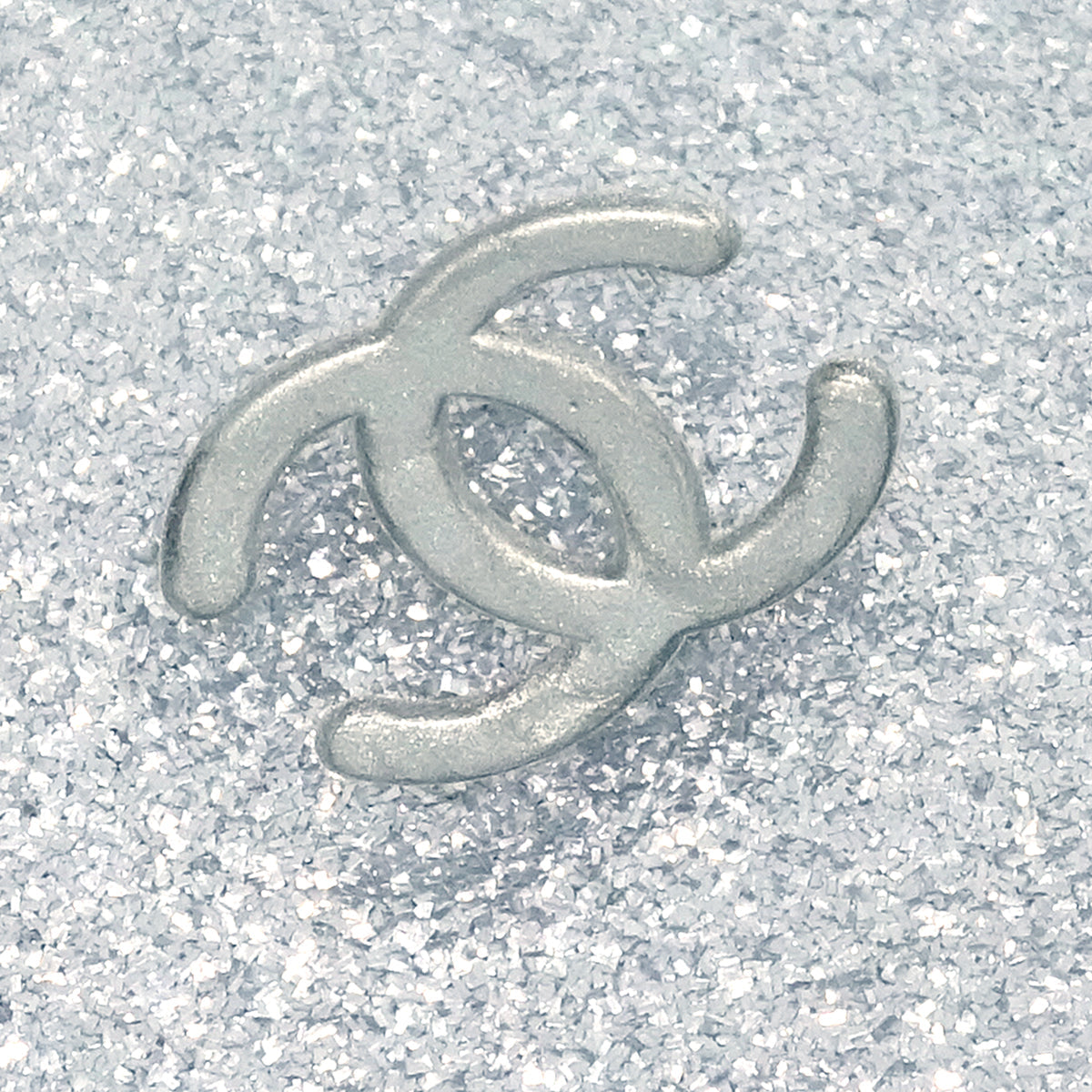 Chanel Hair Clip Hairpin Barrette Silver 00A