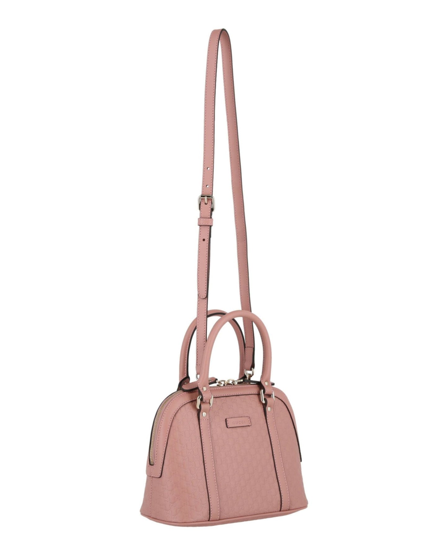 Microguccissima Satchel Leather Bag