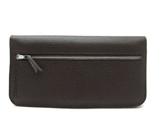 Luxury Hermes Wallet H2003 Ladies Cow Leather Coffee