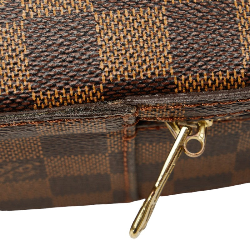 Louis Vuitton Damier Porteo-inatour Savannah Business Bag 2WAY N53355 Brown PVC Leather Men LOUIS VUITTON