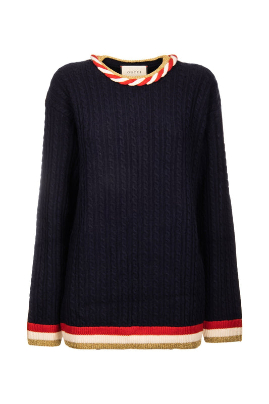 Luxury Gucci Trending 2025 CACHEMIRE PULLOVER