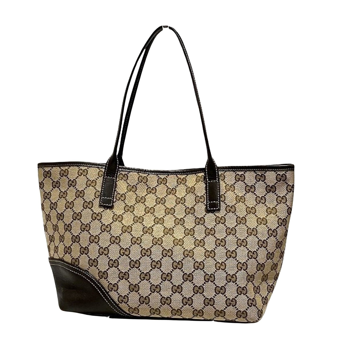 Luxury Gucci Trending 2025 Interlocking G  Canvas Tote Bag ()